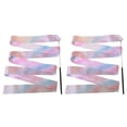 thumbnail image 2 of Meileang 2Pcs Gymnastics Ribbons with Wand Strong Sparkling Soft Smooth Long Ribbon Training 2/4m Artistic Dancing Twirling Stick Streamers Children Toy, 2 of 8