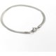 thumbnail image 1 of 1 unidad de pulsera resistente de acero inoxidable 304 con cadena de espiga y cierre de mosquetón., 1 of 2