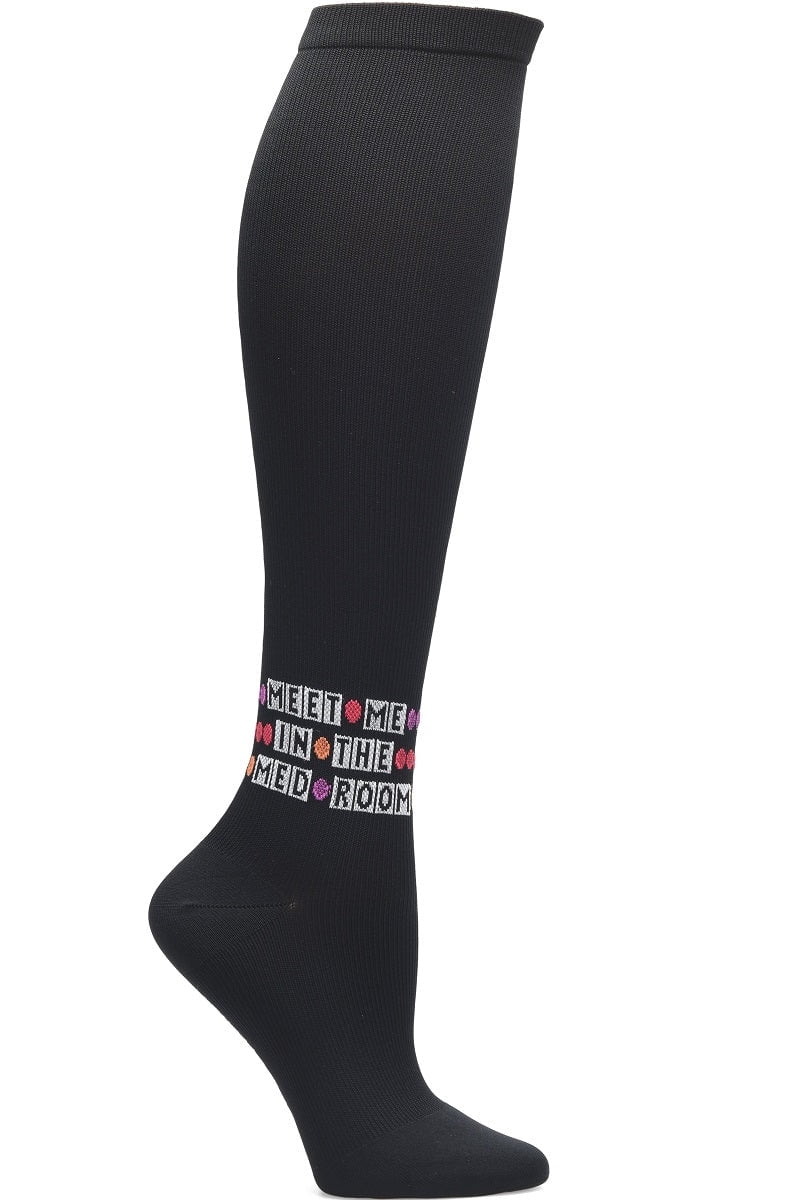 Nurse Mates Compression Socks Regular Calf Up To 17" Color Med Room