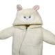 thumbnail image 2 of Mameluco con Gorro Bordado Kiss Borrega Baby Kisses Mameluco1349, 2 of 3