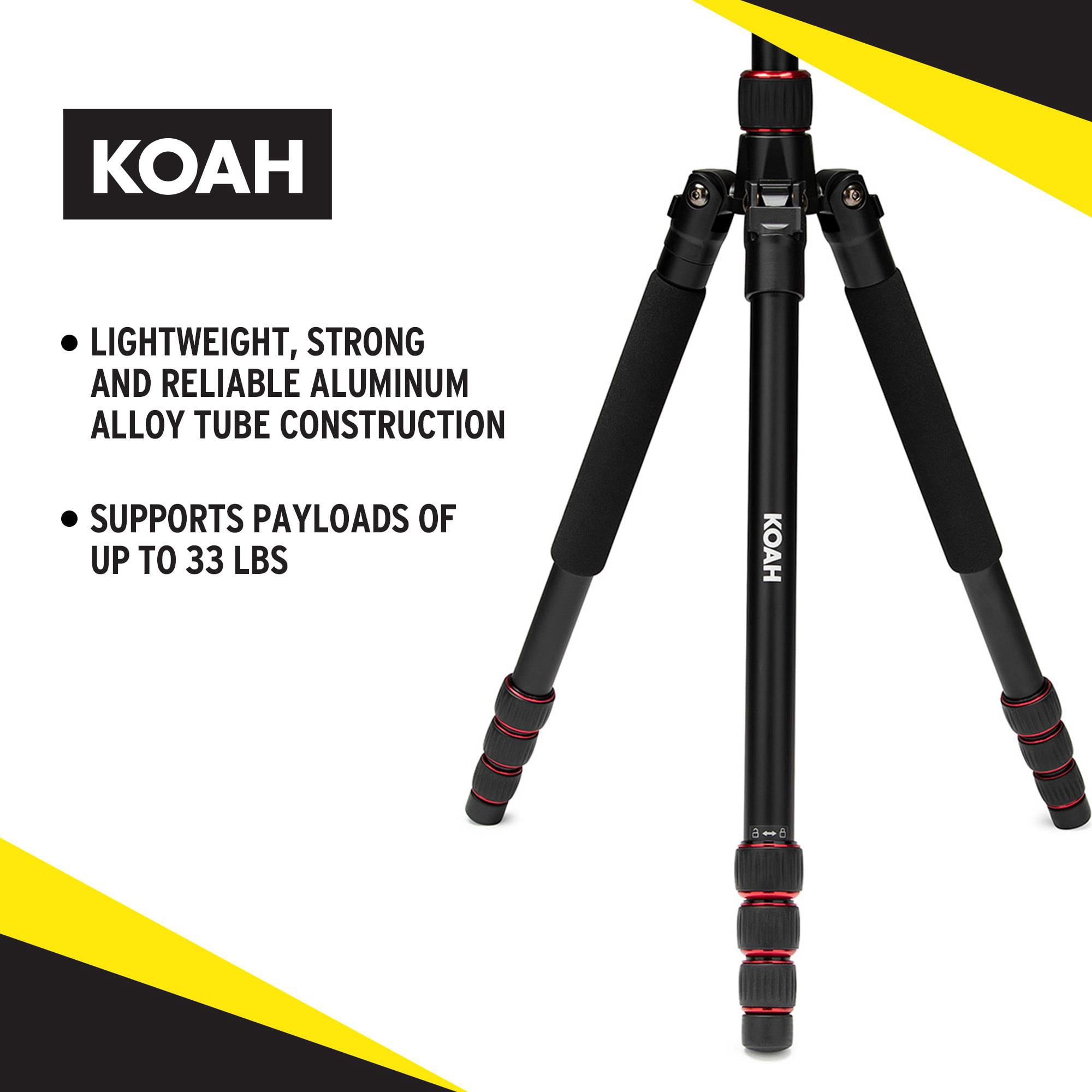 KOAH Perihelion Professional 5' Camera Tripod with 360-Degree Ball Head
