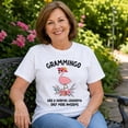 thumbnail image 6 of Grammingo Flamingo Graphic T-Shirt – Funny Grandma Gift Tee, Unisex Short Sleeve, S–4XL, 6 of 9