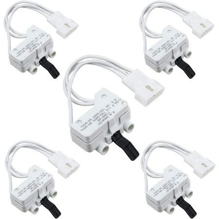Scaroo 3406107 Dryer Door Switch Compatible with Whirlpool 3406105 5-Pack