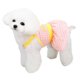 thumbnail image 1 of Vestido con arnés para perro con anilla en D, vestido con falda para cachorro, ropa para mascotas, vestidos para perros pequeños, atuendo para niña y gato (rosa), 1 of 5