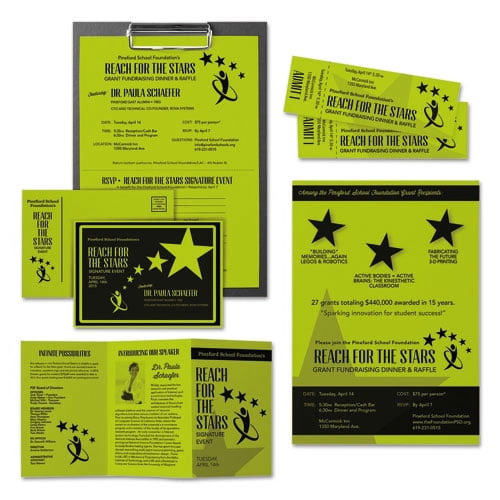 Color Cardstock, 65 Lb, 8.5 X 11, Terra Green, 250/pack | Bundle of 5 Packs