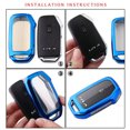 thumbnail image 4 of Para KIA K5 Soul Telluride Sorento 2021-2022 TPU Funda para mando a distancia CQOFD00790 (Azul) JM, 4 of 5