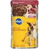 Pedigree Little Champions Grilled Flavors With Beef Small Breed Wet Dog Food, 5.3 Oz