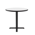 thumbnail image 2 of Round Breakroom Table w Cross Base 24 in./22 in. X-Base/White, 2 of 5