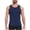 Navy#gym tank tops for men, variant on Men's Stringer Tank Tops Solid Color Vest Sleeveless Gym Workout Bodybuilding Fitness Muscle T Shirts Green XXL