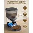 thumbnail image 2 of Dispensador automático de alimento para gatos CORGOTE 4 L con fuente de agua de 2 L, 2 of 8