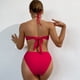 thumbnail image 4 of Traje de baño de bikini, traje de baño de bikini estilo halter para trajes de baño de una pieza Traje de baño de bikini de grado profesional, 4 of 6