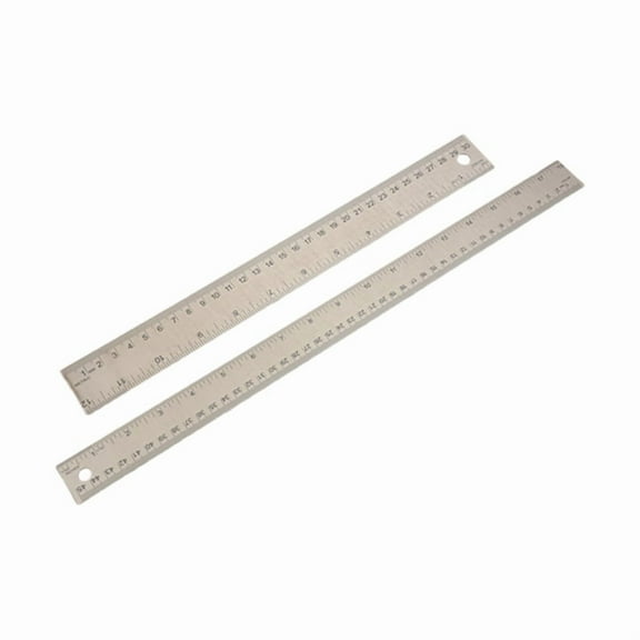 Metal Ruler with Cork Backing:(12 18 Inch) Stainless Steel Ruler Non-Slip Rulers with In ma3051