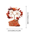 thumbnail image 2 of Crystal Money Tree under $5! Xqxayjr Natural Crystal Money Tree, Handwoven Amethyst Base, Wealth Luck Decoration, Home Office Ornament, Healing Crystal Tree, Feng Shui Decor, Spiritual Gift, 2 of 6