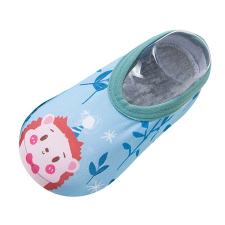 

Baby Aqua Socks The Girls Shoes Cartoon Boys Floor Socks Barefoot Kids Non-Slip Baby Shoes