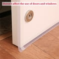 thumbnail image 3 of 5M/16FT Weather Stripping Door Seal Strip Self Adhesive Silicone Bottom Stopper, 3 of 9