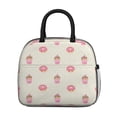 thumbnail image 2 of Lunch Bag Lunch Box for Women Reusable Insulated Lunch Bags,Water-Resistant Cupcakes and Donuts Cooler Lunch Tote Bag, Large Capacity for Work Travel Picnic, 2 of 6
