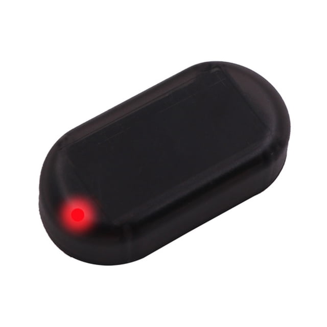 Lámpara antirrobo solar LED Luz intermitente de alarma simulada de imitación para automóvil doméstico
