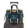 thumbnail image 2 of FORMRS 16" Laptop Bag Carrying Sleeve Case with Handle Travel Shoulder Briefcase, Green Dragon Flowers, 2 of 8
