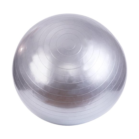 Balón de equilibrio Zulema bola de estabilidad antideslizante antiexplosión 65CM Plata pelota de yoga