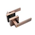 thumbnail image 2 of Lefu Lock Lever Door Handle Set External Door Lock Set Square Privacy Door Lever, 2 of 5