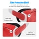 thumbnail image 5 of Cáscara protectora de acrílico VR Portátil Removible Removible Color Sólido PROTECTOR DE CABLO DERECHO IZQUIERDA REPUESTO PARA OCULUS QUEST 2 ROJO Methold EL014446-02B, 5 of 7