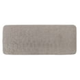 thumbnail image 5 of Memory Foam Runner Bath Mat Taupe Pebble Design 48x18, 5 of 9