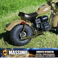 thumbnail image 5 of Massimo MB200 Minibike 6.5HP 196cc Gas Powered - Quicksand, 5 of 19