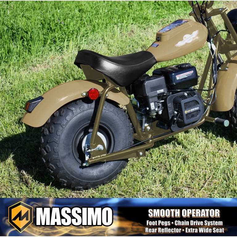 Massimo, Minibike, 6.5HP 196cc Gas Powered, Recreational Vehicle