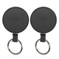 thumbnail image 3 of Porte-clés Rétractable, Finition Brillante Corde en Acier Inoxydable 2PCS pour Usage Domestique, 3 of 8