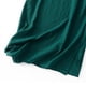 thumbnail image 5 of Puntoco Vestido De Mujer De Algodón Y Lino De Manga Corta Vestido Jacquard Verde Xl,Regalos Para Mujer Joven, 5 of 5