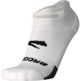thumbnail image 2 of Brooks Unisex Ghost Lite Running Socks - 2 Pack (White), 2 of 3