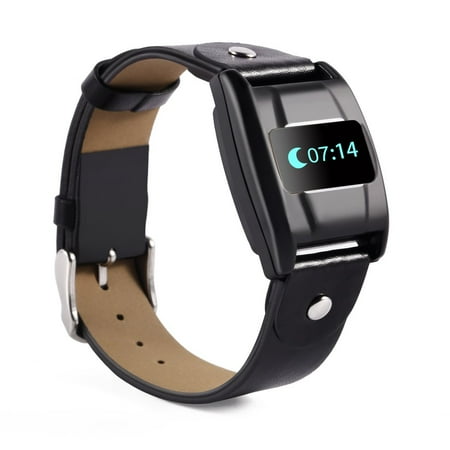 Original Smart Bracelet Hfit-V3 Smart Bracelet Heart Rate Fitness Tracker Smart Bracelet Wristband Watch Sleep Monitor Life Waterproof Long Standby, Black