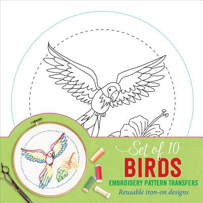 - Birds Embroidery Pattern Transfers