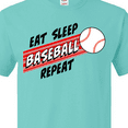 thumbnail image 4 of Inktastic Eat, Sleep, Baseball, Repeat T-Shirt, 4 of 5