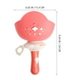 thumbnail image 2 of WEUVEB Flying Disc Saucer Launcher Pink ABS 1 Set for Interactive Play, 2 of 5