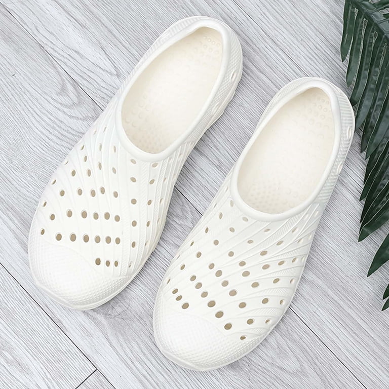 Mens Garden Clogs Shoes Outdoor Breathable Slip on Soft  display picture 1