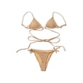 thumbnail image 4 of Gold Shimmer Heart Bikini Bottom - Women's Swimwear, Tie Side, 4 of 4