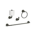 thumbnail image 2 of Kohler K-26511 Refined 6-5/16" Wall Mounted Towel Ring - Chrome, 2 of 3