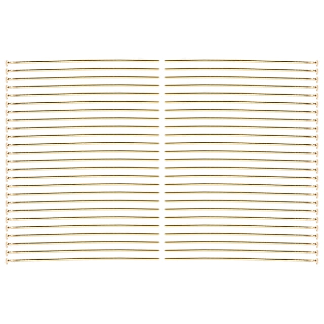 Pièces d'Épingles à Tête Plate, 50 Pcs Épingles à Tête Plate en Acier Inoxydable Bricolage Épingles à Tête Plate en Acier Inoxydable Conception à l'Épreuve du Temps