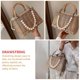 thumbnail image 2 of 1Pc Fashionable Straw Handbag Woman Beach Bag Pouch Rural Portable Bag, 2 of 4
