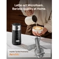 thumbnail image 3 of Dreo Milk Frother, 8-in-1 Electric Frother for Latte Art Coffee, 9oz/270ml Hot and Cold Foam Maker, Automatic Milk Warmer for Dairy and Non-Dairy Milk with LED, Anti-Burnt, Easy to Clean, Black, 3 of 6