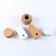 thumbnail image 3 of Jinsinto 200PCS Gift Tag Brown and White Kraft Paper Tag,Round Heart Rectangle Blank Tags,Wedding Tag, 3 of 5