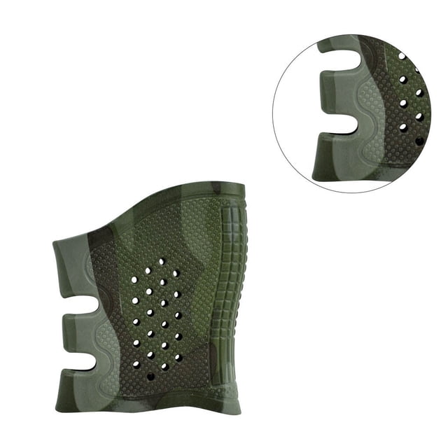 Soidarity Herramienta de caza, empuñadura antideslizante, cubierta de goma antideslizante, accesorio de para Glock para G17 Type3 NO3