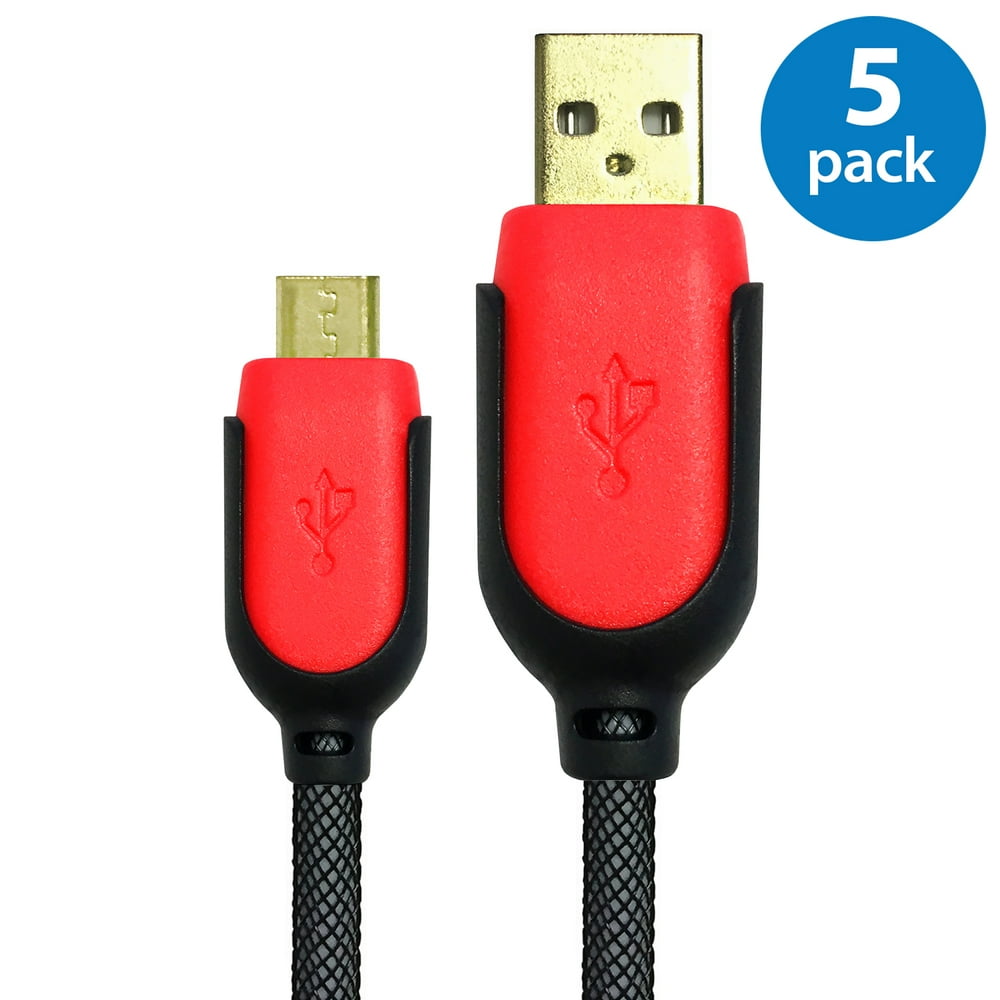 5x Afflux 3.5mm AUX AUXILIARY Cable Male Male Stereo Audio Cord For