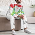 thumbnail image 7 of Uemuo Hello Summer Gnome 2 Pattern 2-Piece Loungewear Set - Men’s Soft Sleepwear, Cozy Winter PJs, Comfy Sleep Set-Large, 7 of 7