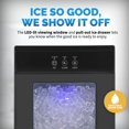 thumbnail image 4 of Newair 44 lbs. Nugget Countertop Ice Maker with Self-Cleaning Function, Refillable Water Tank, Perfect for Kitchens, Home Coffee Bars, and More, 4 of 13