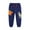 Dark Blue, variant on Tiijoy Toddler Boys' Cartoon Dinosaur Embroidery Joggers Casual Active Sweatpants Pants
