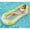 Lemon, variant on Inflatable Mesh Bottom Pool Float Lounge - 1 Pack Floaties Rafts for Adults Floating Lounger Sun Tanning Floats Cool Water Floaty Swimming Lake Beach Party