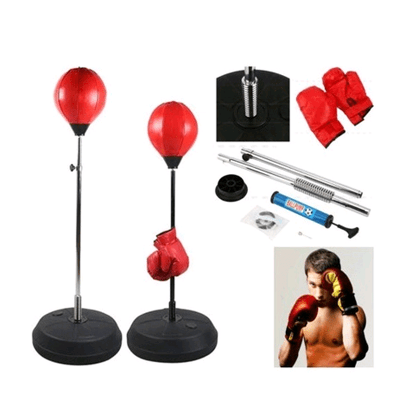 Boxen Set,Boxing Punch Bag,Freestanding Punching Bags Speed Ball Punch Bag Set with Bounce-Back ...