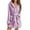 Purple, variant on RYDCOT Robes for Women Lightweight Bathrobe Hooded Fleece Soft Plush Short Flannel Sleepwear House Coat Warm Bath Robe Loungewear with Pockets Sale